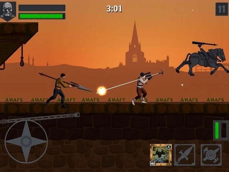 Shadow Assault Gladiator Gameplay Screenshot